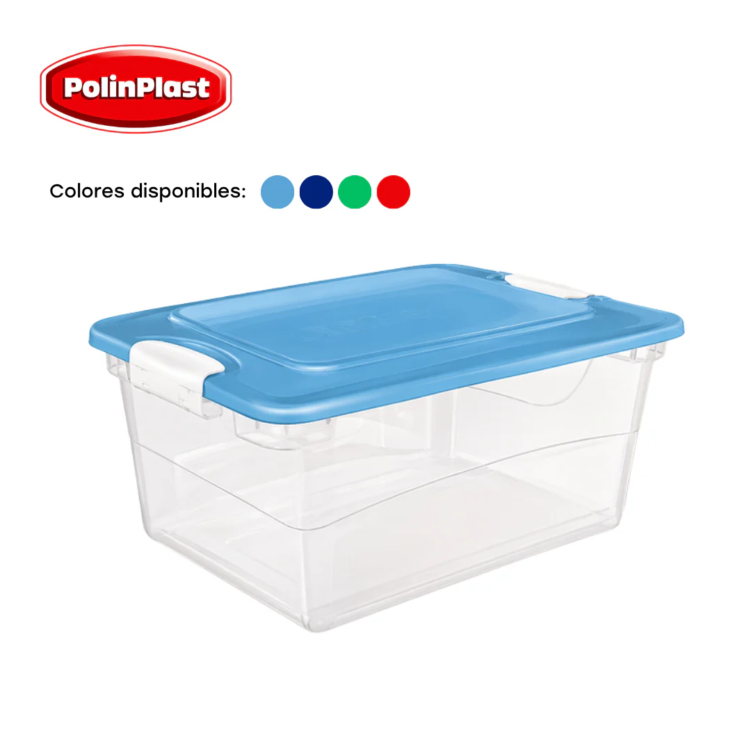 Caja Organizador Plástico 10.3L Polinplast 175-065