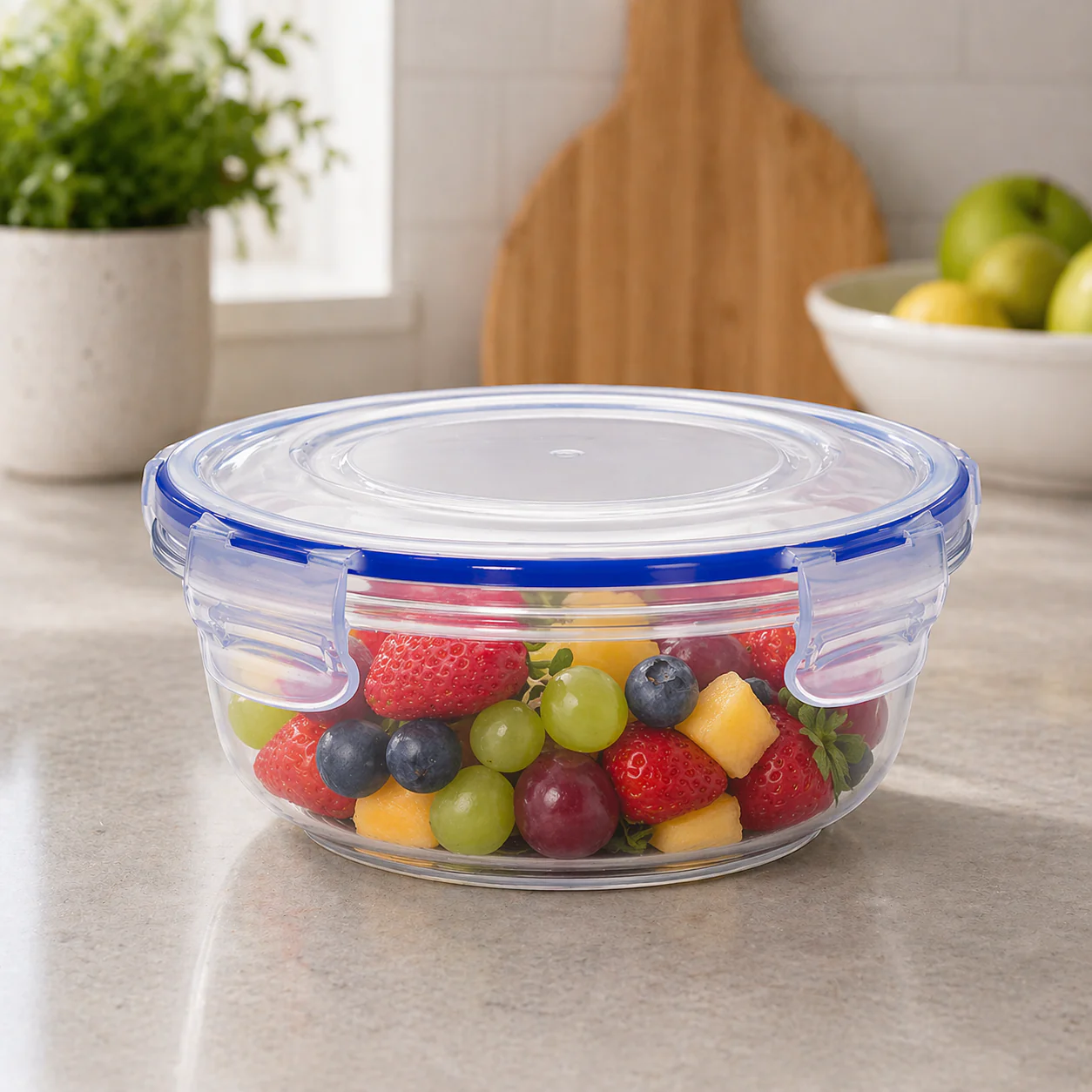 Envase con Tapa Plástico 2250ml 30504