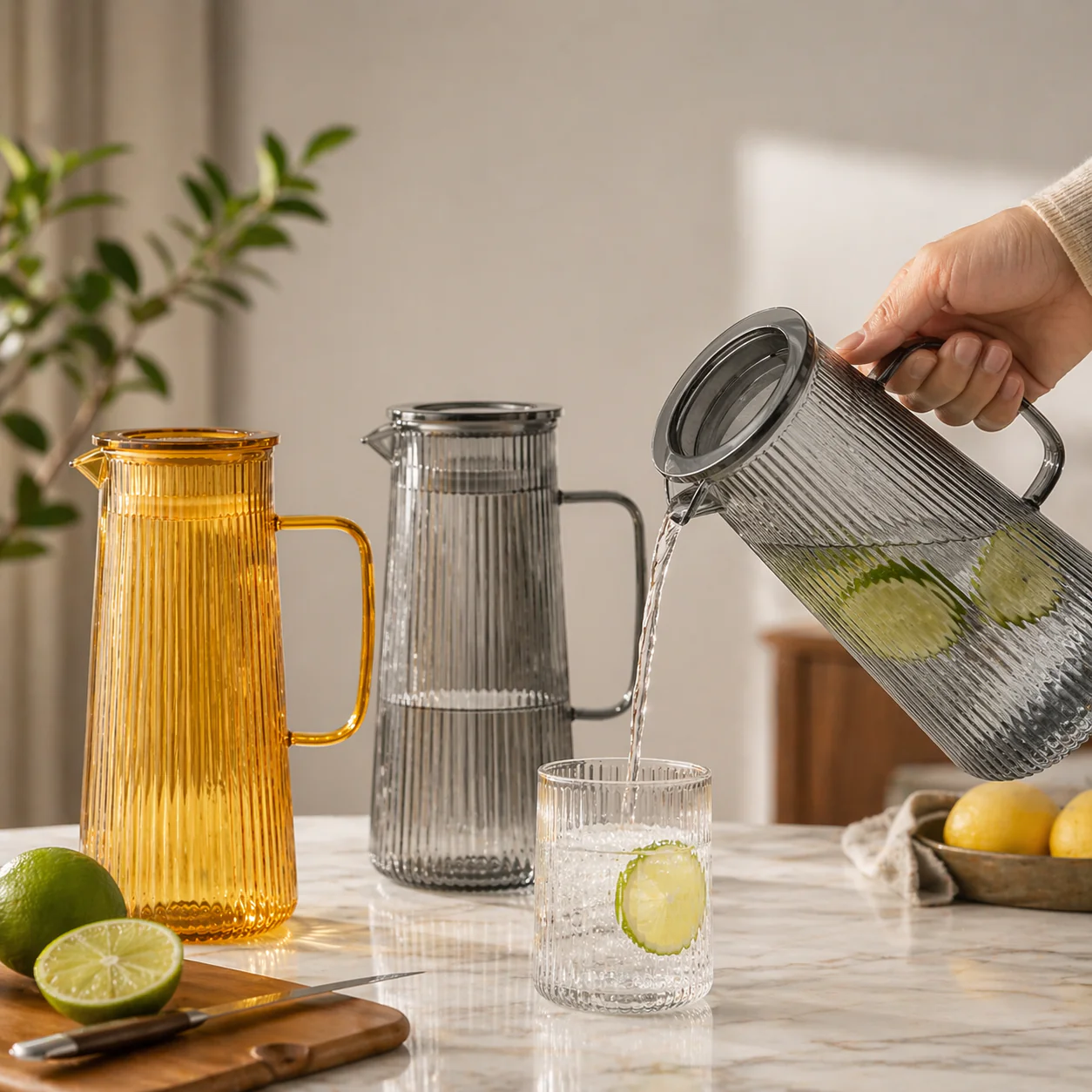 Jarra de Plástico 1.2L Acrílico 89730