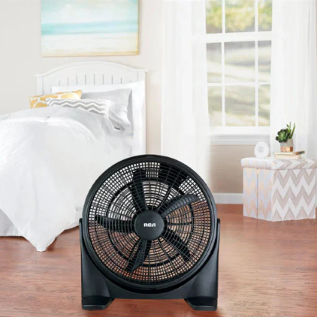 Abanico de Piso 20" / 5 Aspas / 100W Negro RCA RCFAN50100 - Image 2