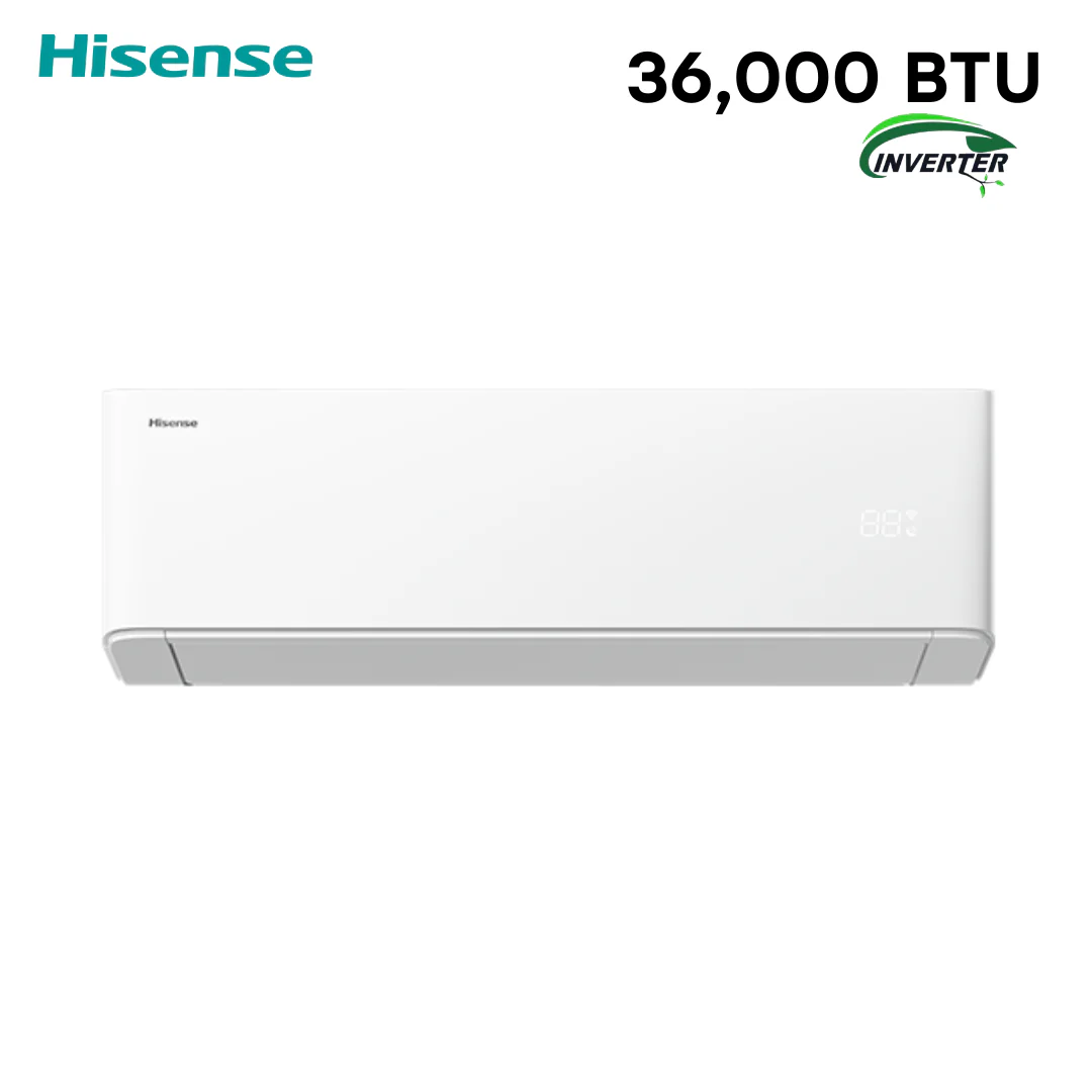 Aire Acondicionado Split 36,000 BTU Inverter SEER 20 con Wi-Fi Hisense ATR362GU