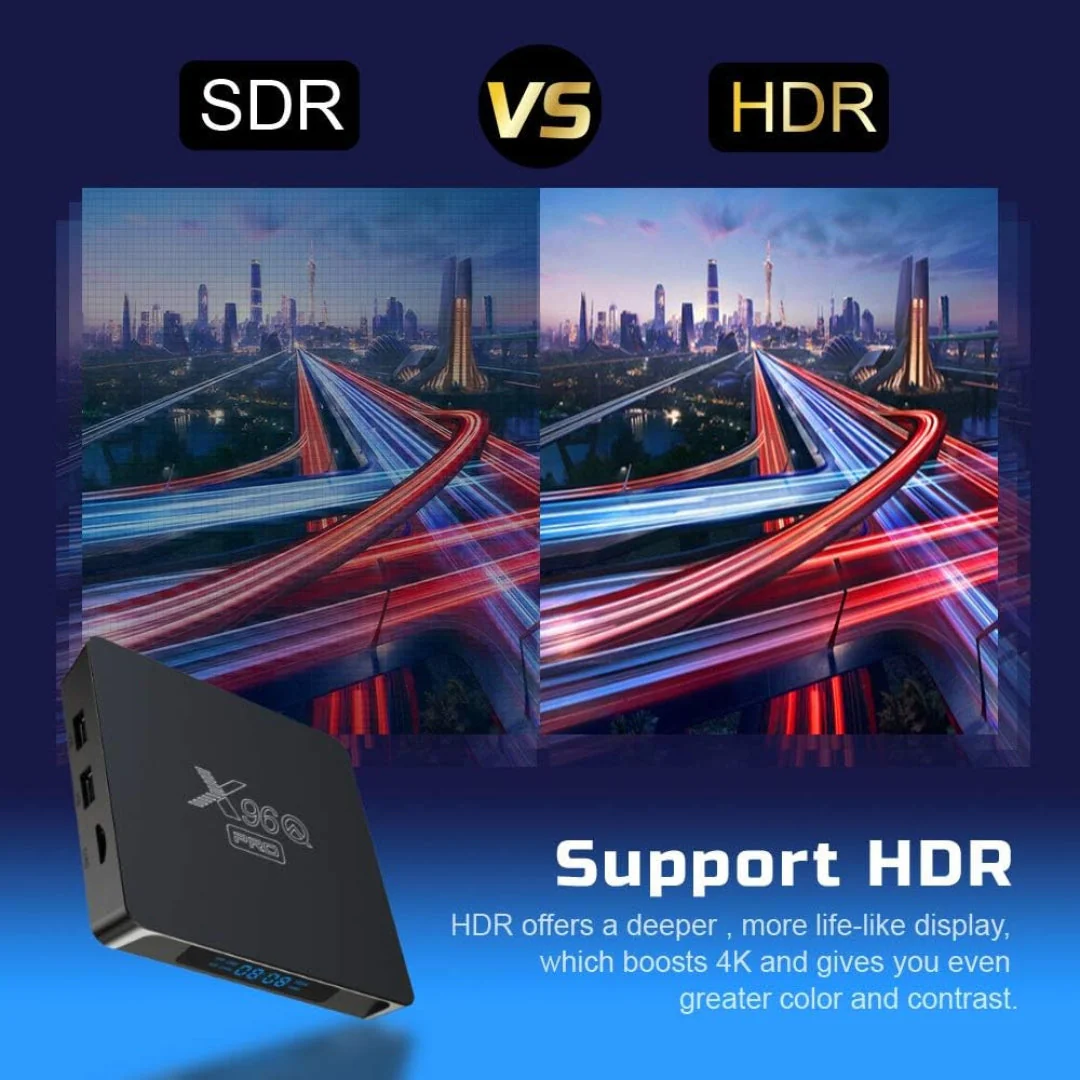 TV Box Android X96Q Pro 5G 1GB RAM 8GB ROM Ultra 4K con Wifi ***SOLO FUNCIONA PARA NETFLIX & YOUTUBE*** - Image 3
