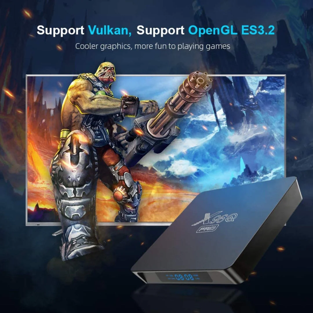 TV Box Android X96Q Pro 5G 1GB RAM 8GB ROM Ultra 4K con Wifi ***SOLO FUNCIONA PARA NETFLIX & YOUTUBE*** - Image 7