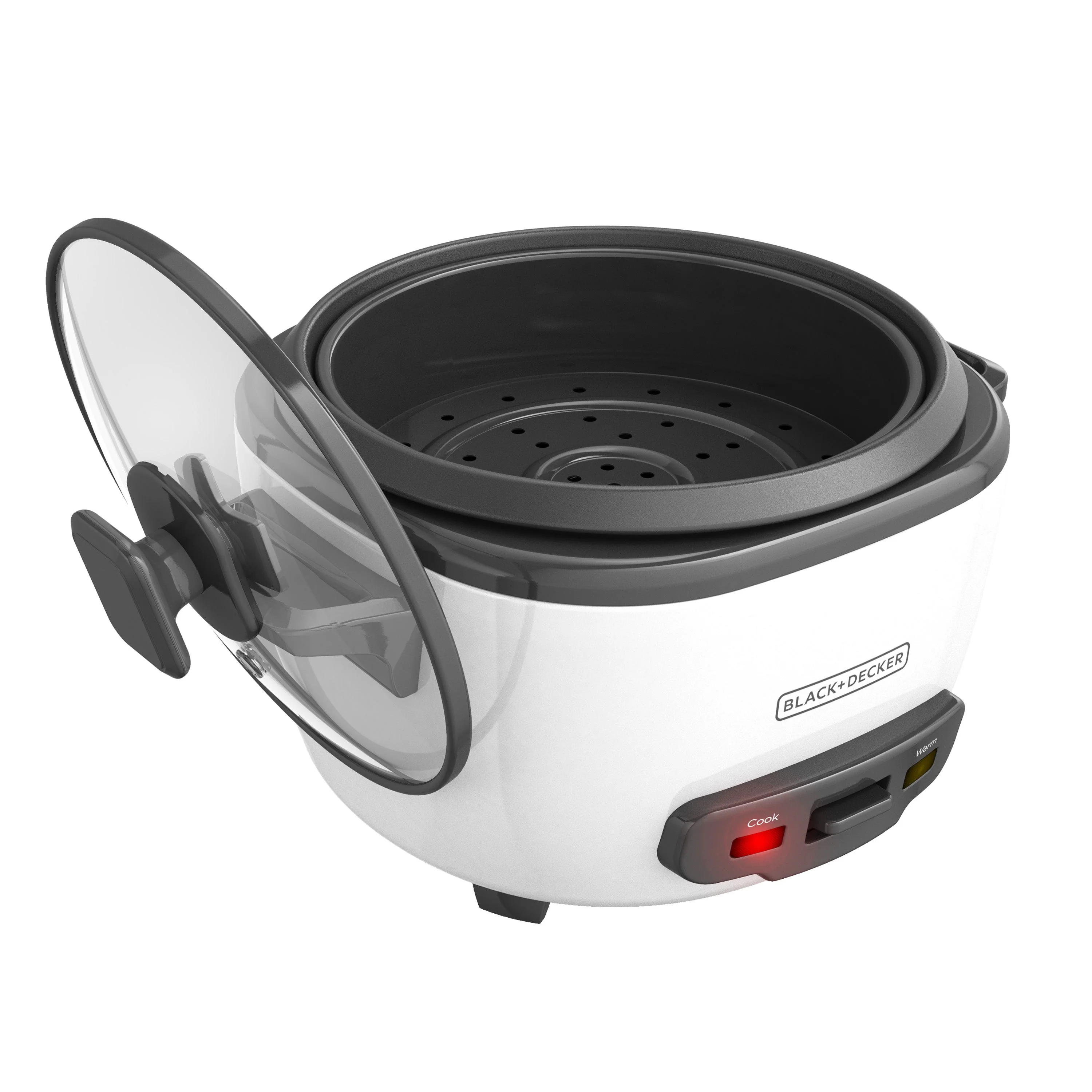 Arrocera Eléctrica 14 Tazas 1.2L Blanco Black and Decker RC514 - Image 6