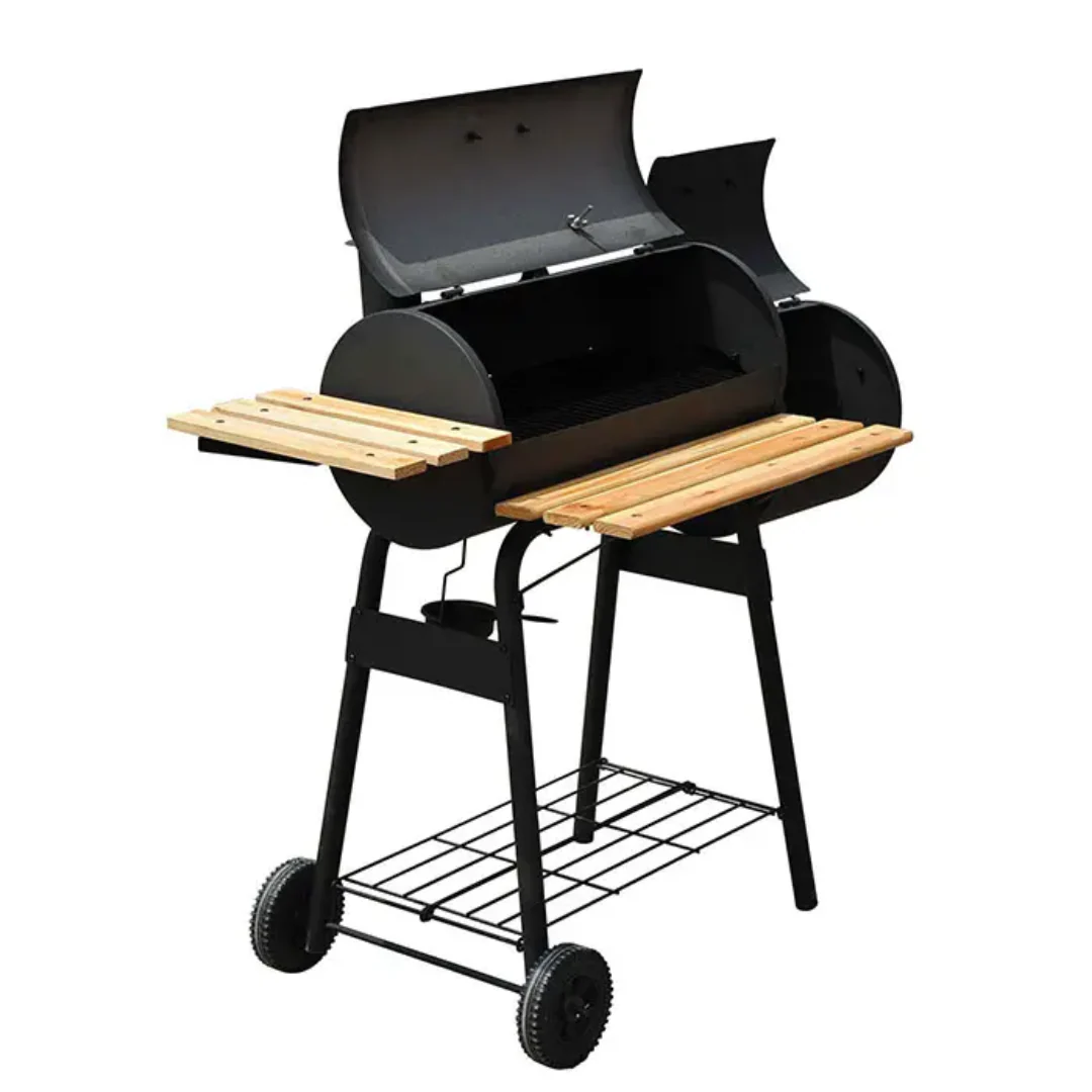 Asador de Carbón 2en1 118x53x101cm NS395011 BBQ. Barbacoa. - Image 2
