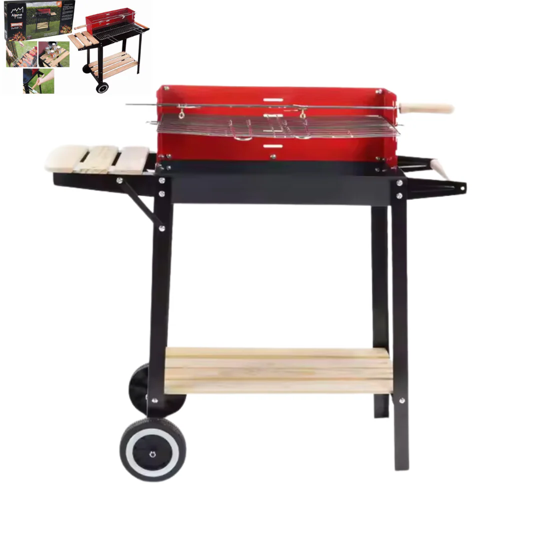 Asador de Carbón para BBQ ALP-BBQ8343 Barbacoa. Parrilla.