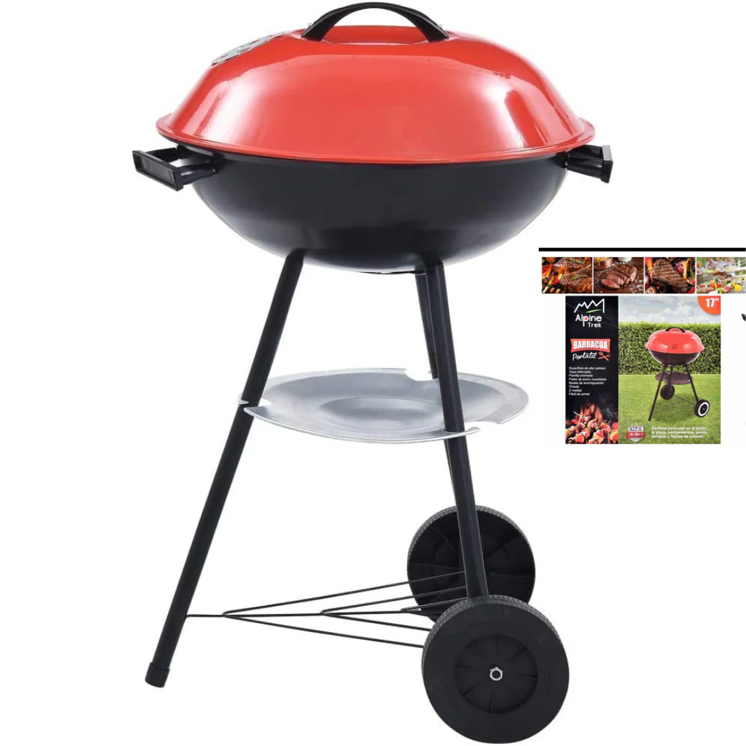Asador o Barbacoa Portátil a Carbón de 17" ALP-BBQ4460 BBQ.