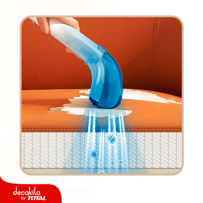Aspiradora De Agua Limpiador De Alfombras Y Tapicería Portátil 360W 120V 60Hz 1.1L Aspiración 9Kpa. Incluye Escobilla. Quita Manchas Decakila CUVC006W - Image 3