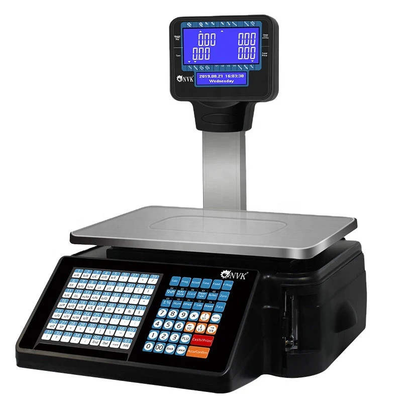 Balanza Digital de 30kg con Impresión de Código de Barra Con WIFI TM-A20 Báscula. Pesa.