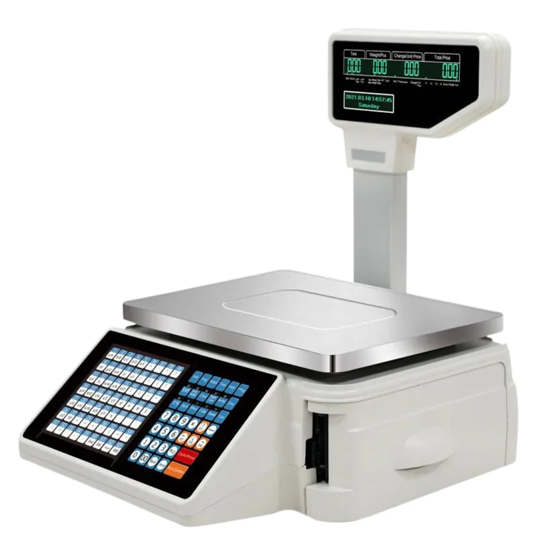 Balanza Digital de 30kg con Impresión de Código de Barra Sin Wifi TM-A20B Báscula. Pesa. - Image 3