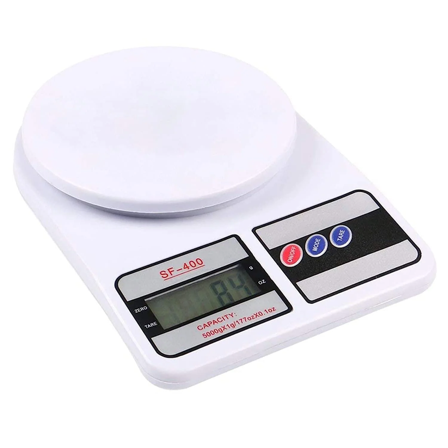 Balanza Digital de Onzas y Gramos 10kg SR-706 Báscula. Pesa.