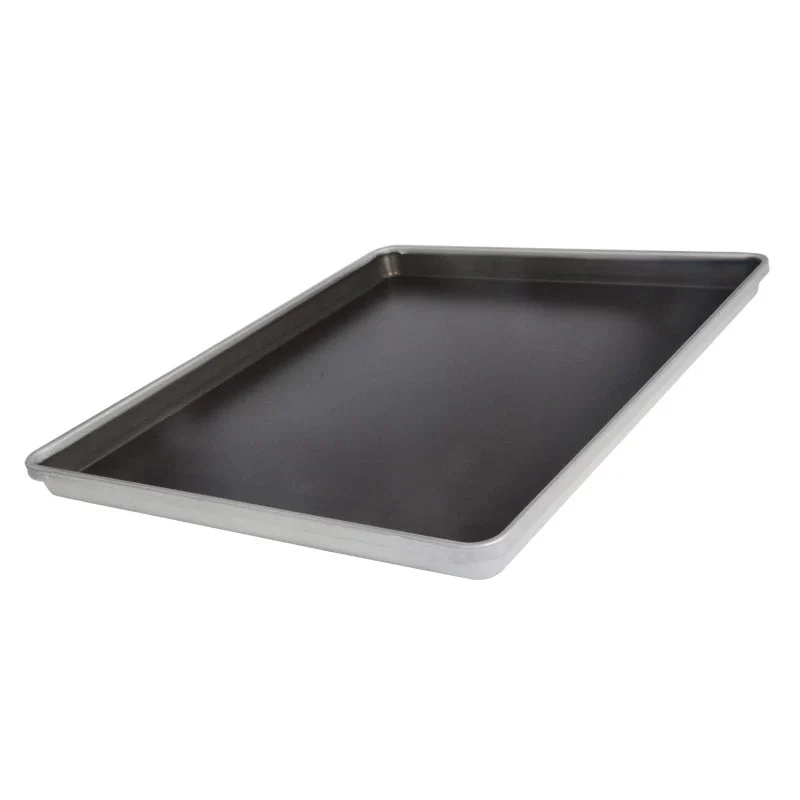 Bandeja de Aluminio para Hornear Antiadherente 60x40x3cm B-6040-3-BLK