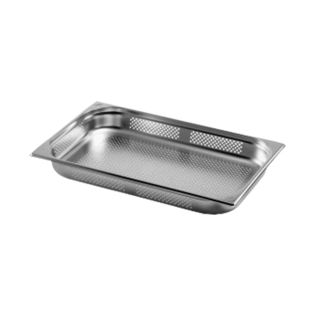 Bandeja GN Pan Perforado de Acero Inoxidable 1/1x30mm H5330P
