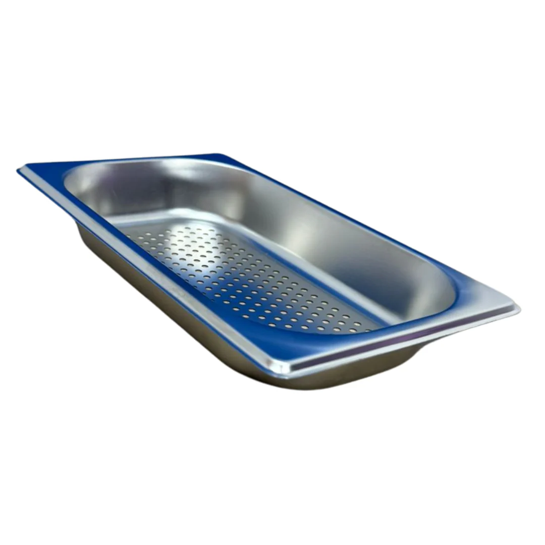 Bandeja GN Pan Perforados de Acero Inoxidable 1/4x40mm 265*162*40mm H5418P