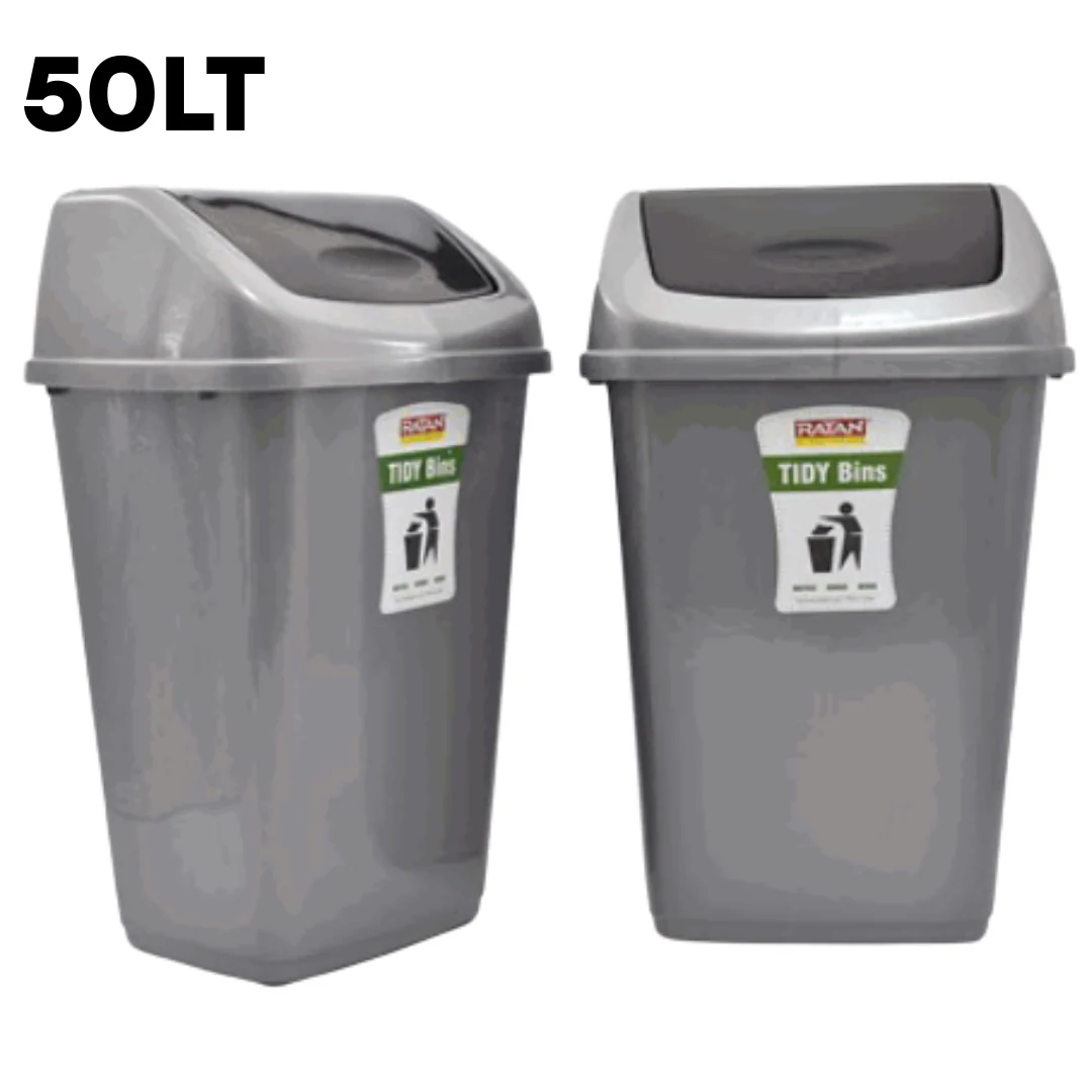 Basurero de Plástico 50 Litros Ratan 12841