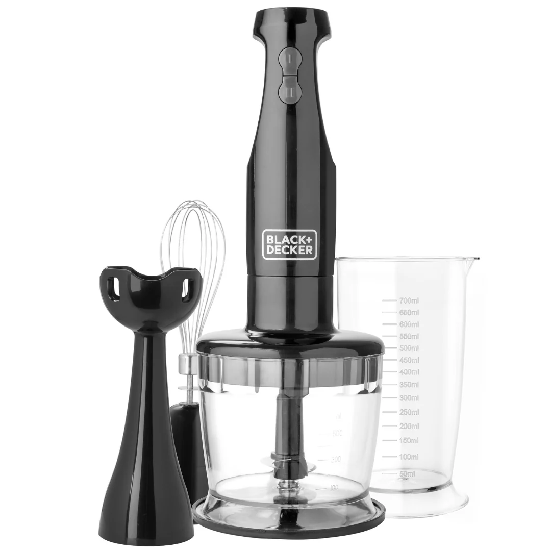 Batidora de Inmersión 3 en 1 Black and Decker HB2800B - Image 3
