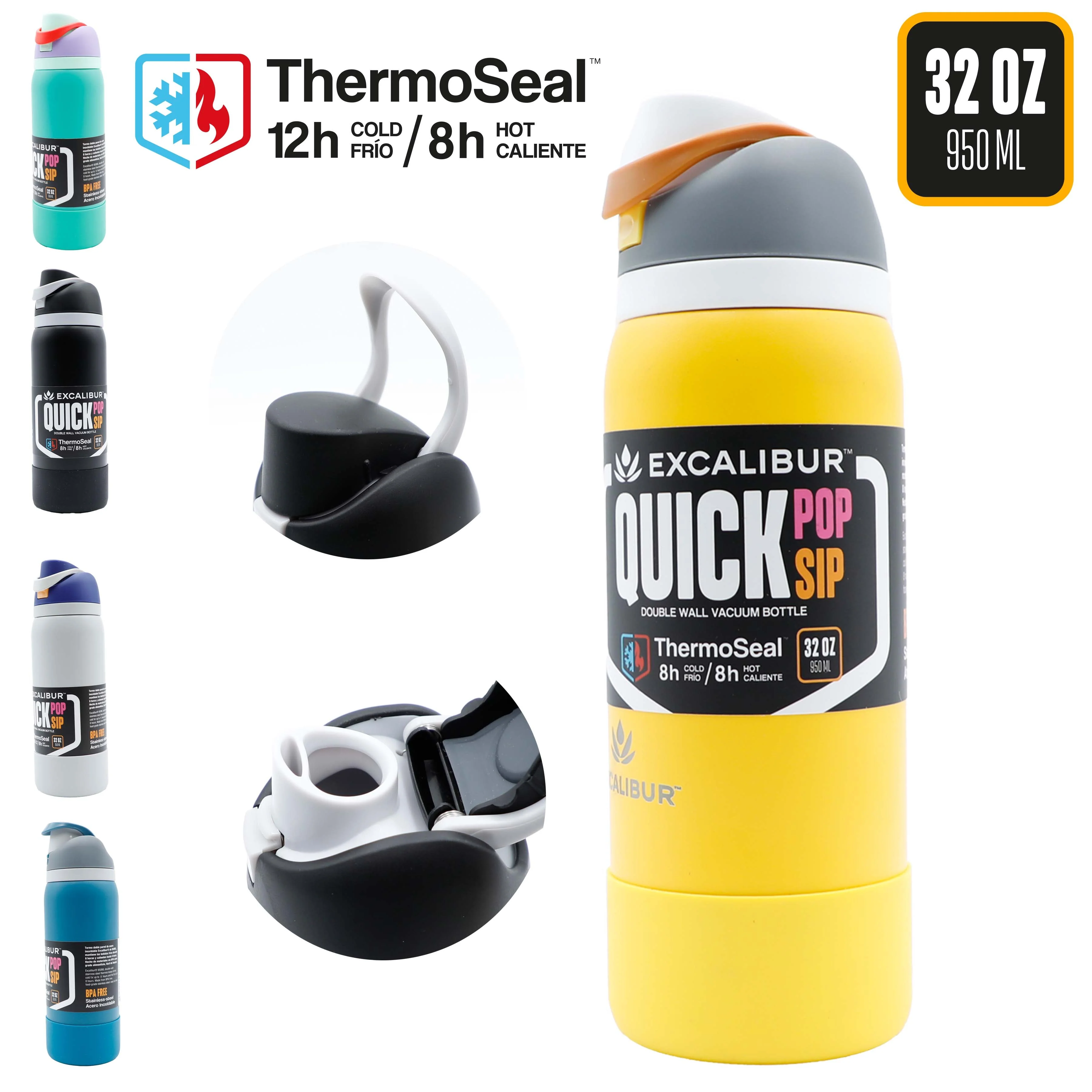 Botella Térmica 32oz/850ml Excalibur A164-VB2409-700