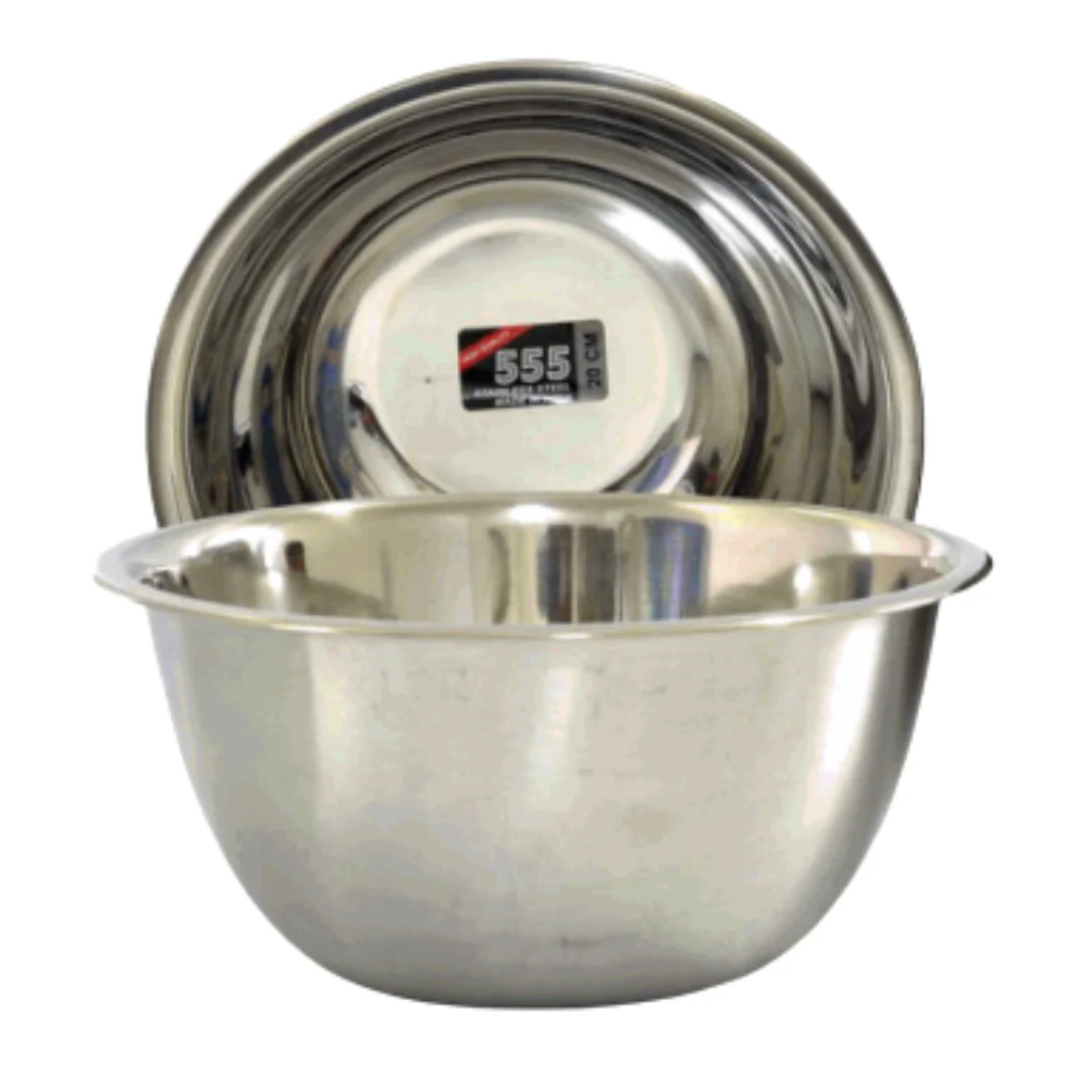 Bowl de Acero Inoxidable 20cm a 26cm 555