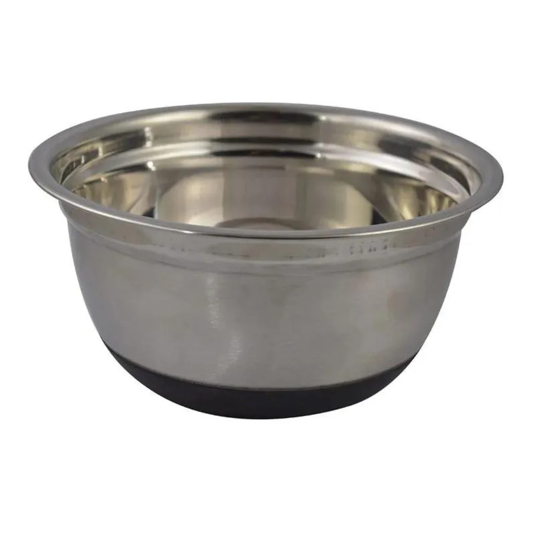 Bowl de Acero Inoxidable con Base Antideslizante 26cm GB-26CM - Image 2