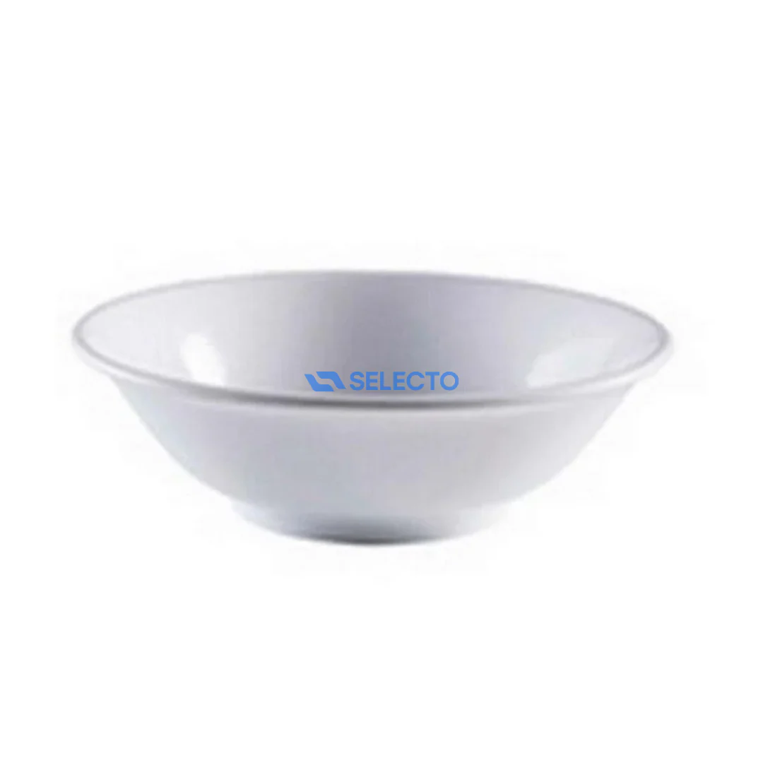 Bowl de Melamina Blanco 8" BG-208H-8W Plato. - Image 2