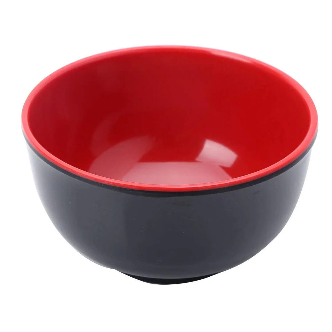 Bowl de Melanimina Negro con Rojo 5" 83341 - Image 2