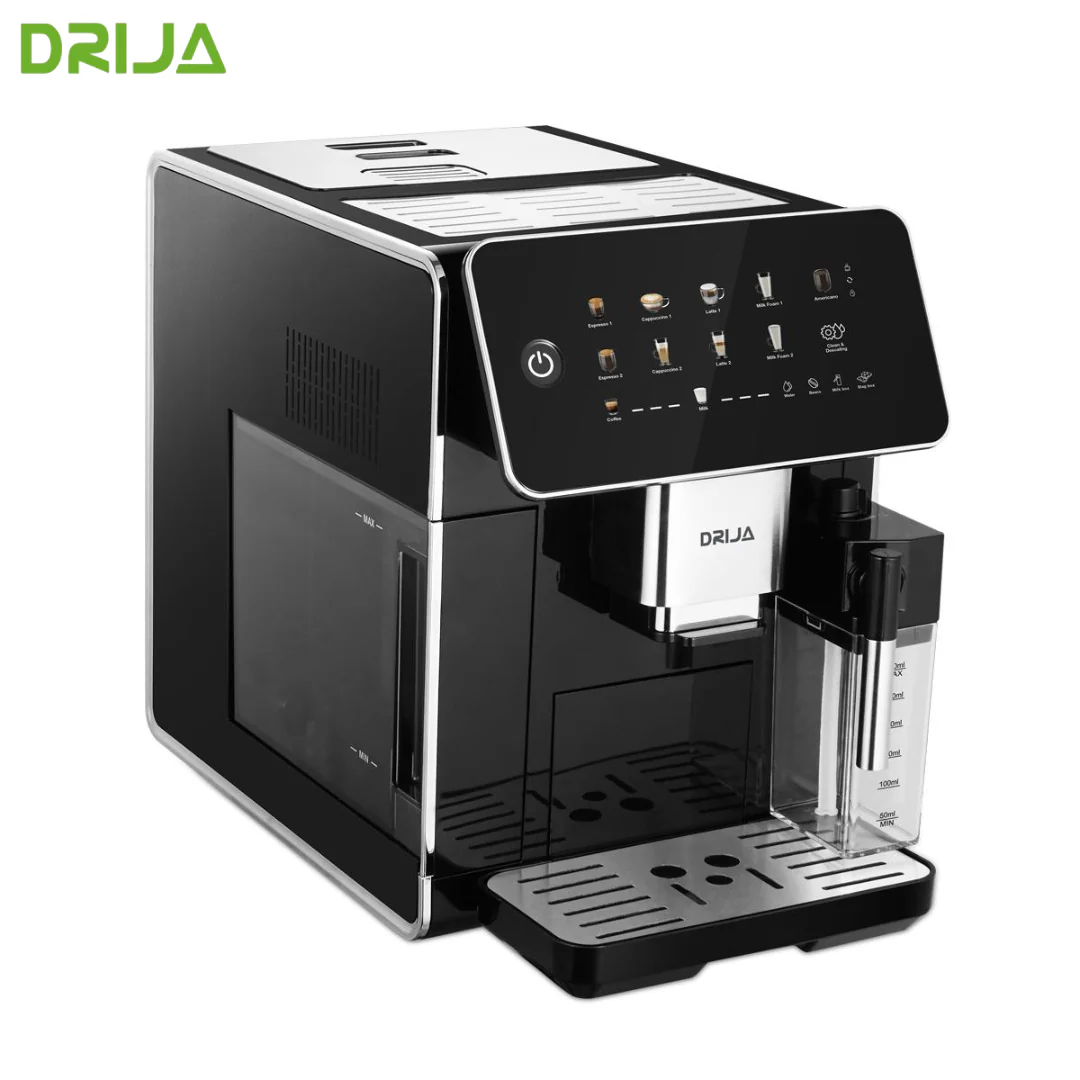 Cafetera Automática 12 Tazas Pantalla Digital 9 Funciones 1.5L AFOGATTO 12T-B Drija Espresso. Expresso. Americano. Capuccino. Moka. - Image 3