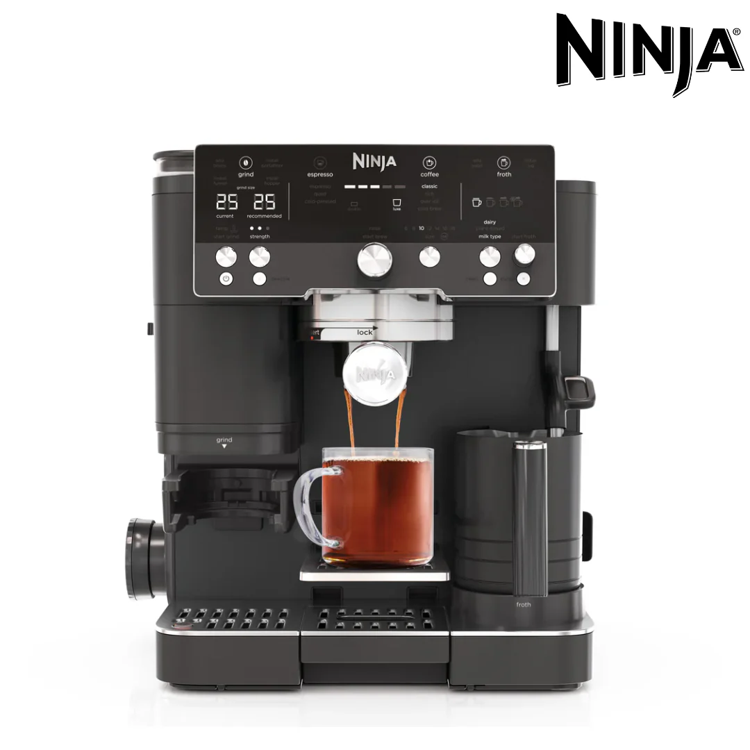 Cafetera Barista Delux Black Espresso Ninja Luxe ES601BK