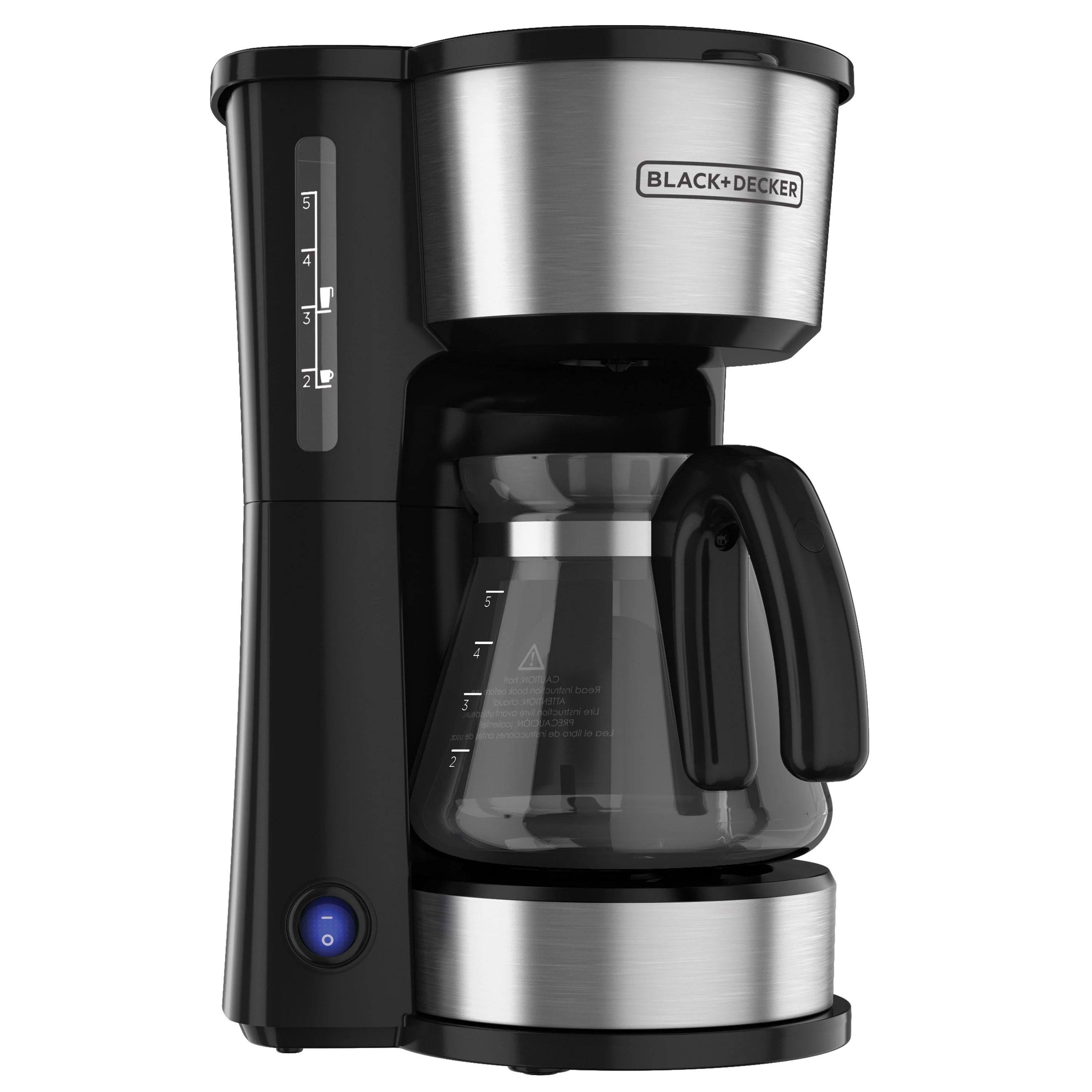 Cafetera Eléctrica 5 Tazas 4en1 Black and Decker CM0755S-MX - Image 3