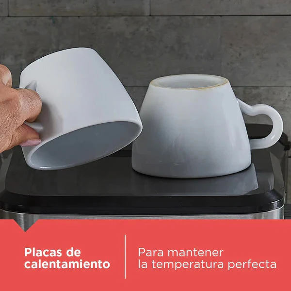 Cafetera Espresso y Capsula Nespresso 1.5L 20 Bares Black and Decker EM0312-0SDLA - Image 6