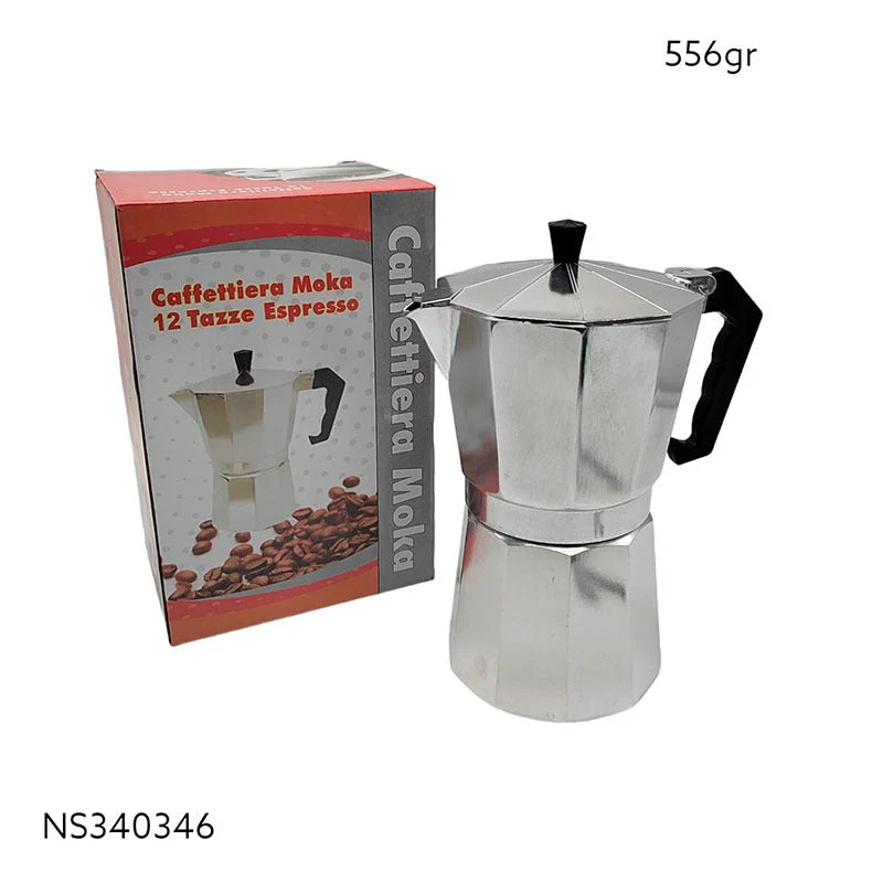 Cafeteras Italianas de Aluminio 12 Tazas NS340346 - Image 4