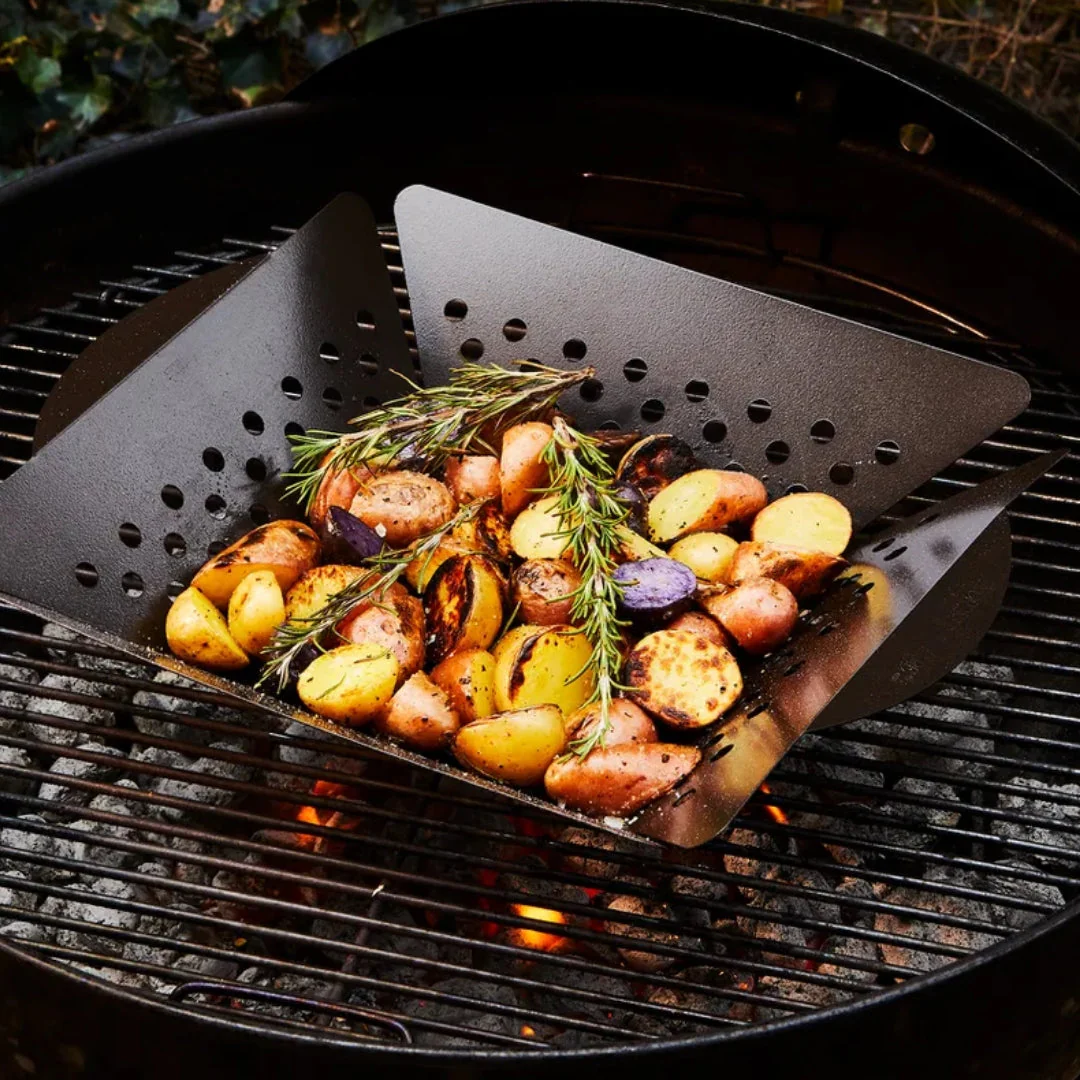 Canasta para Grill de Acero Inoxidable (BEEFY BOY) OB0213 - Image 3