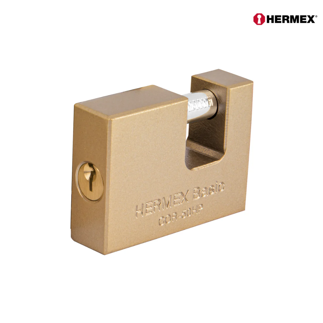 Candado Antipalanca 50mm Cuerpo de Hierro Hermex 22515 COR-50HP
