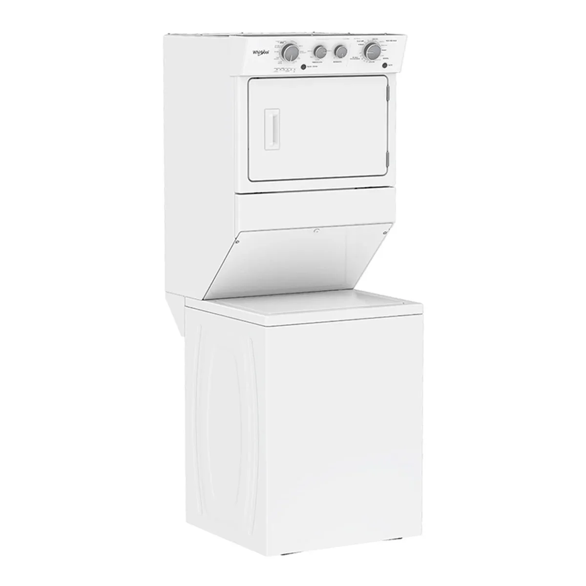 Centro de Lavado a Gas de 20kg Lavado y 10kg Secado Blanco con Sensor Dry Agitador Double Action Whirlpool 7MWGT4027HW - Image 3