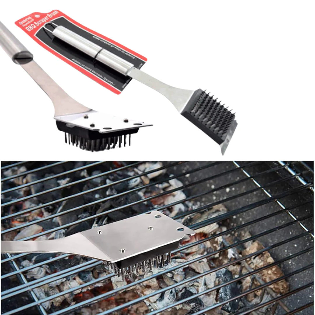Cepillo para BBQ de Acero Inoxidable 39cm 021-19420