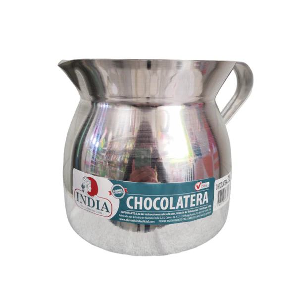 Chocolatera de Aluminio 2.0L India CHOCOLATERA-2LT
