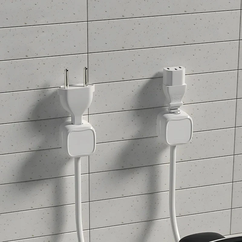 Clip Organizador Magnético Para Cables Cargador Celular (Unidad) Color Blanco. Autoadesivo AB285 - Image 2