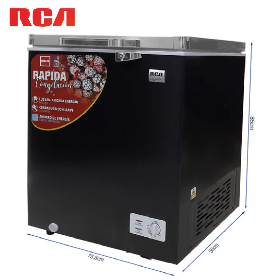 Congelador Horizontal Negro 5.0p3 RCA RCSF54DA Freezer. - Image 5