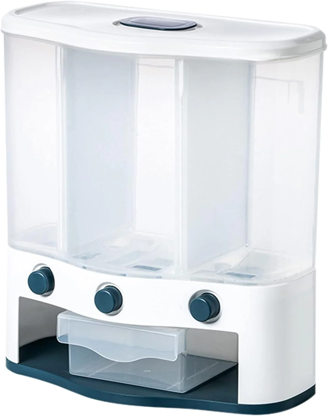 Contenedor con Dispensador para Alimentos de Granos 3 Compartimientos LCH-9650 - Image 2