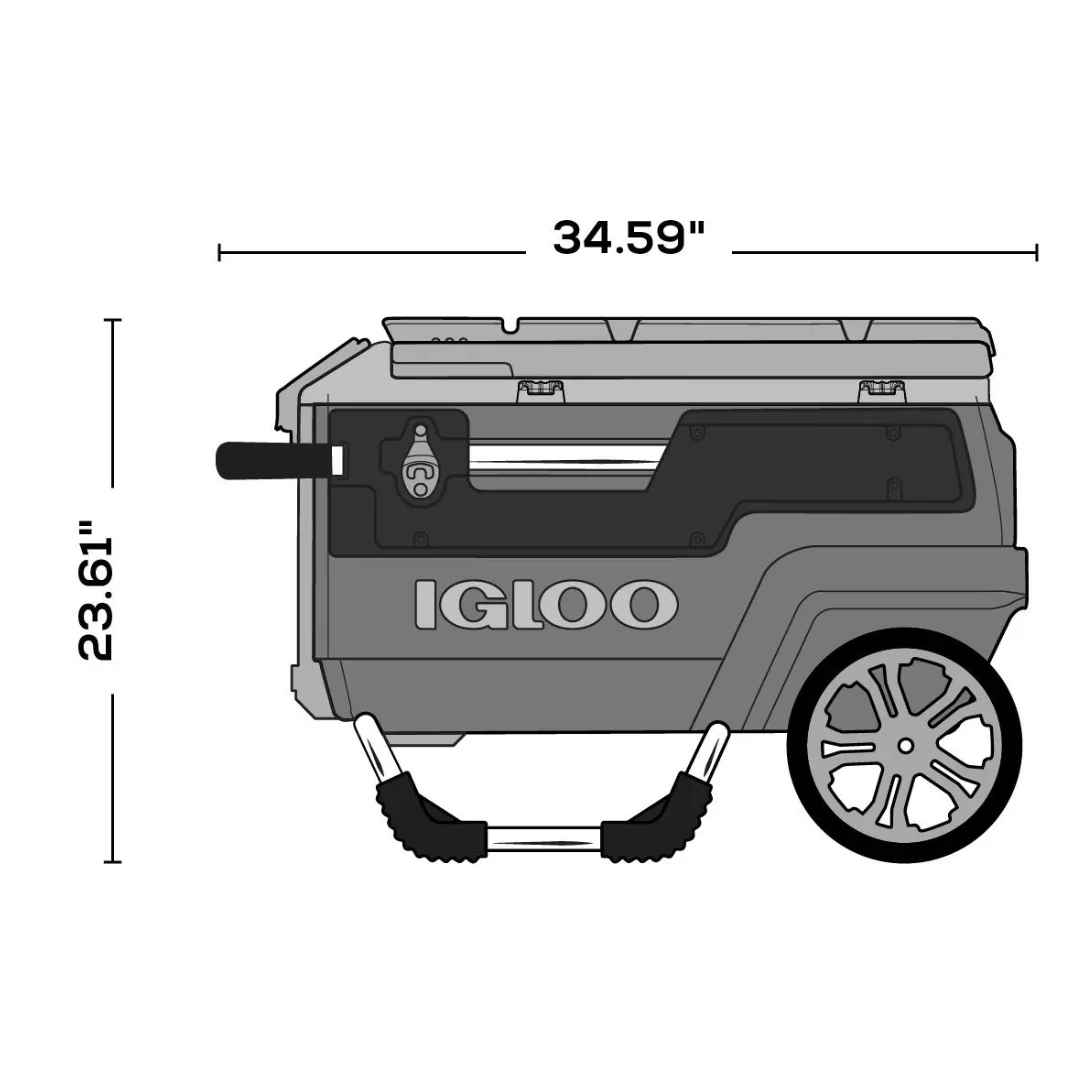 Cooler Trailmate 70QT Blue Igloo 34127 - Image 8