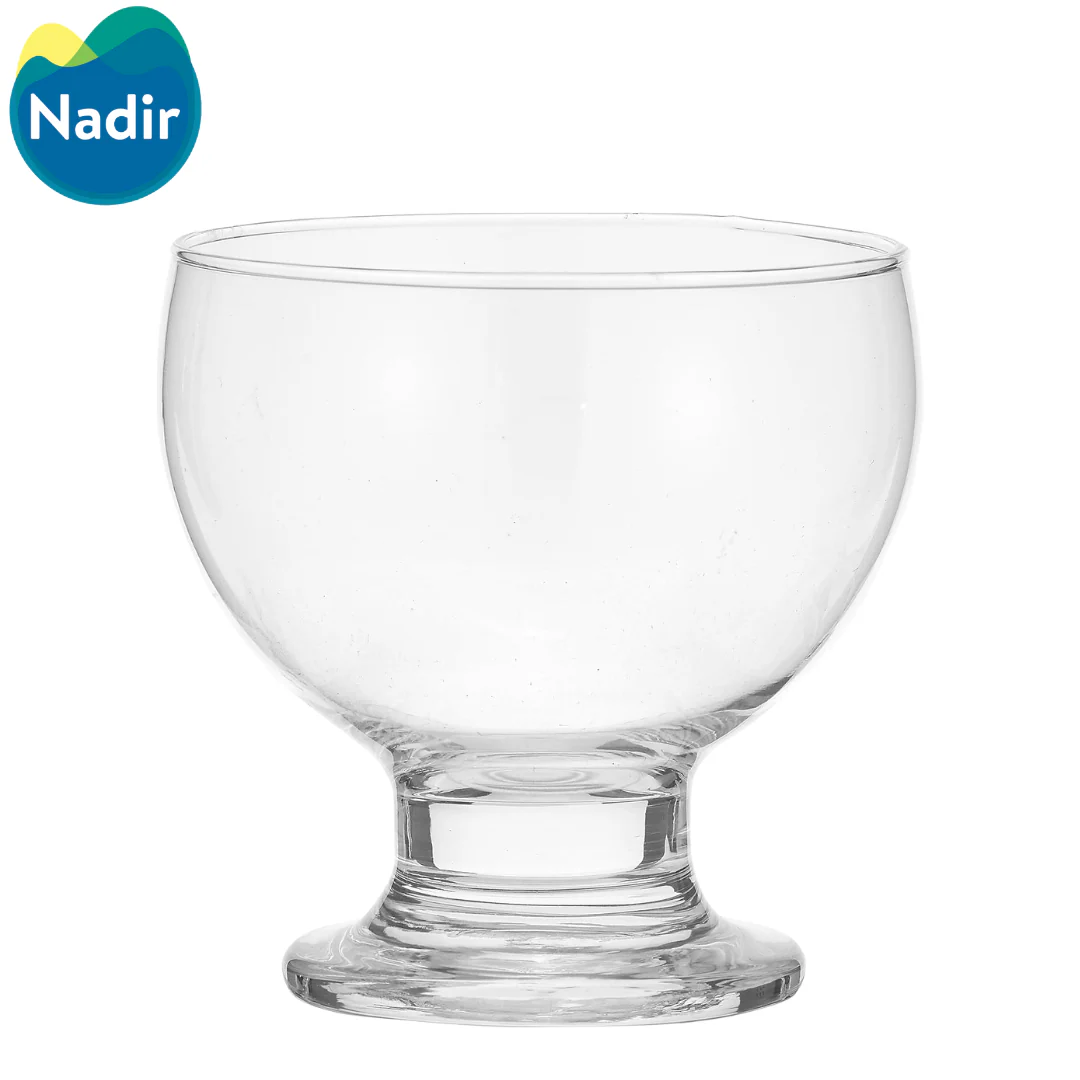 Copa para Helado de Vidrio 400ml Paulista Nadir 107204010 Vaso.