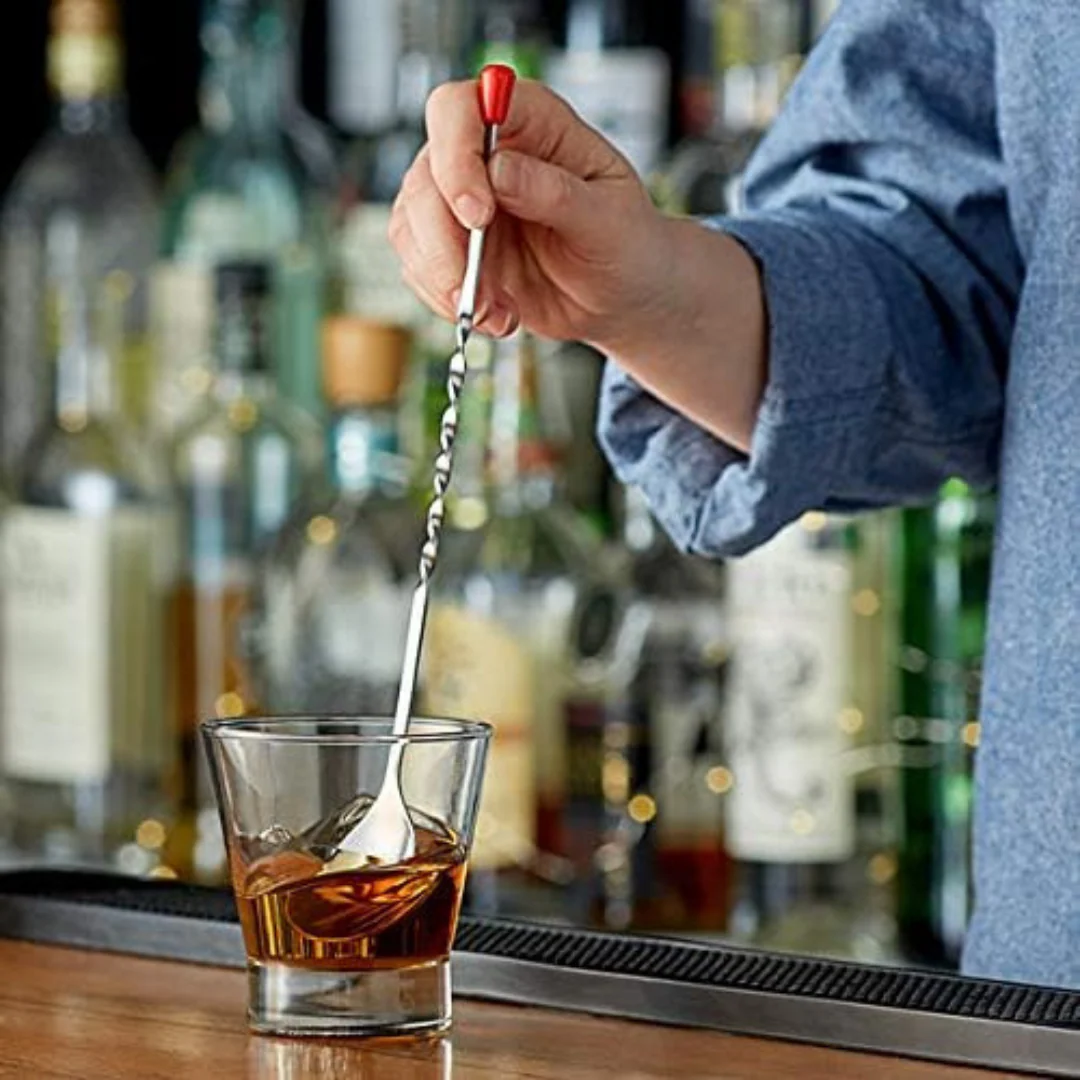 Cuchara de Bartender 30cm en Acero Inoxidable MI-4209 - Image 3
