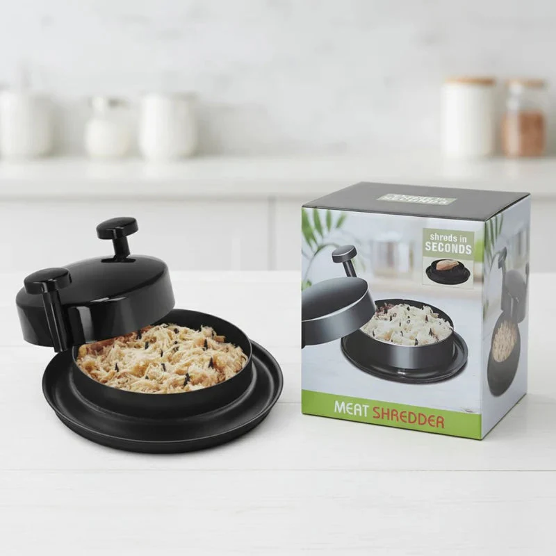 Desmechador Trituradora Manual De Pollo Y Carne Color Negro. TU427