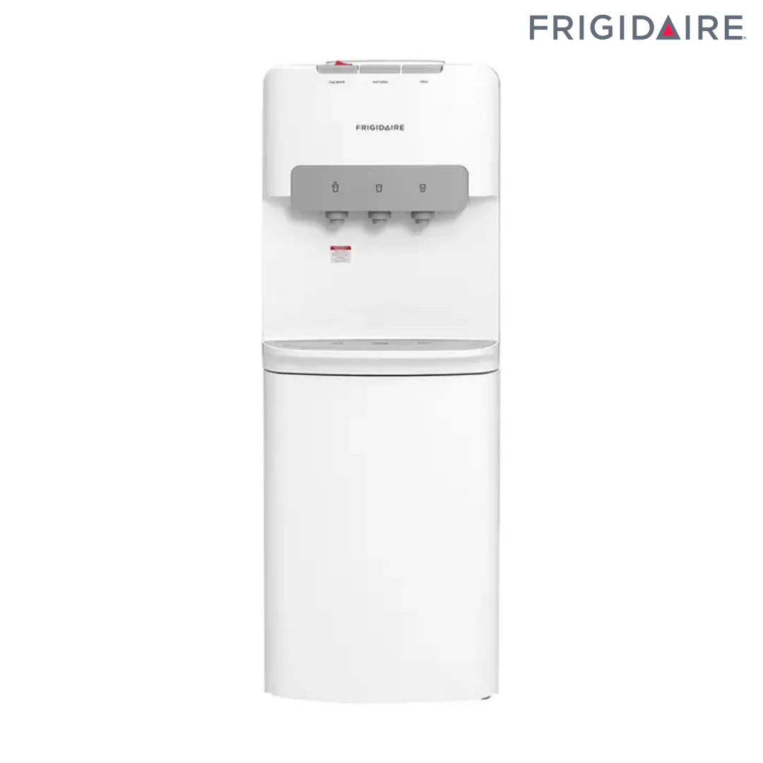 Dispensador de Garrafón de Agua Caliente Frío y Ambiente 5 Galones Frigidaire FQF20C3MUSW