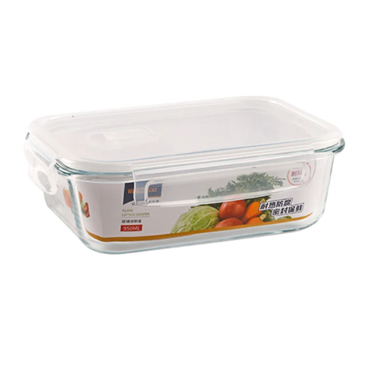 Envase de Vidrio con Tapa 1520ml 16767-4-1 Lonche. Lonchera. Vasija.