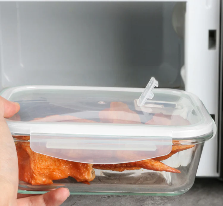 Envase de Vidrio con Tapa 1520ml 16767-4-1 Lonche. Lonchera. Vasija. - Image 3