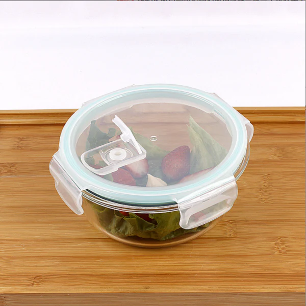 Envase de Vidrio con Tapa 400ml 16767-10-1 Lonche. Lonchera. Vasija. - Image 2
