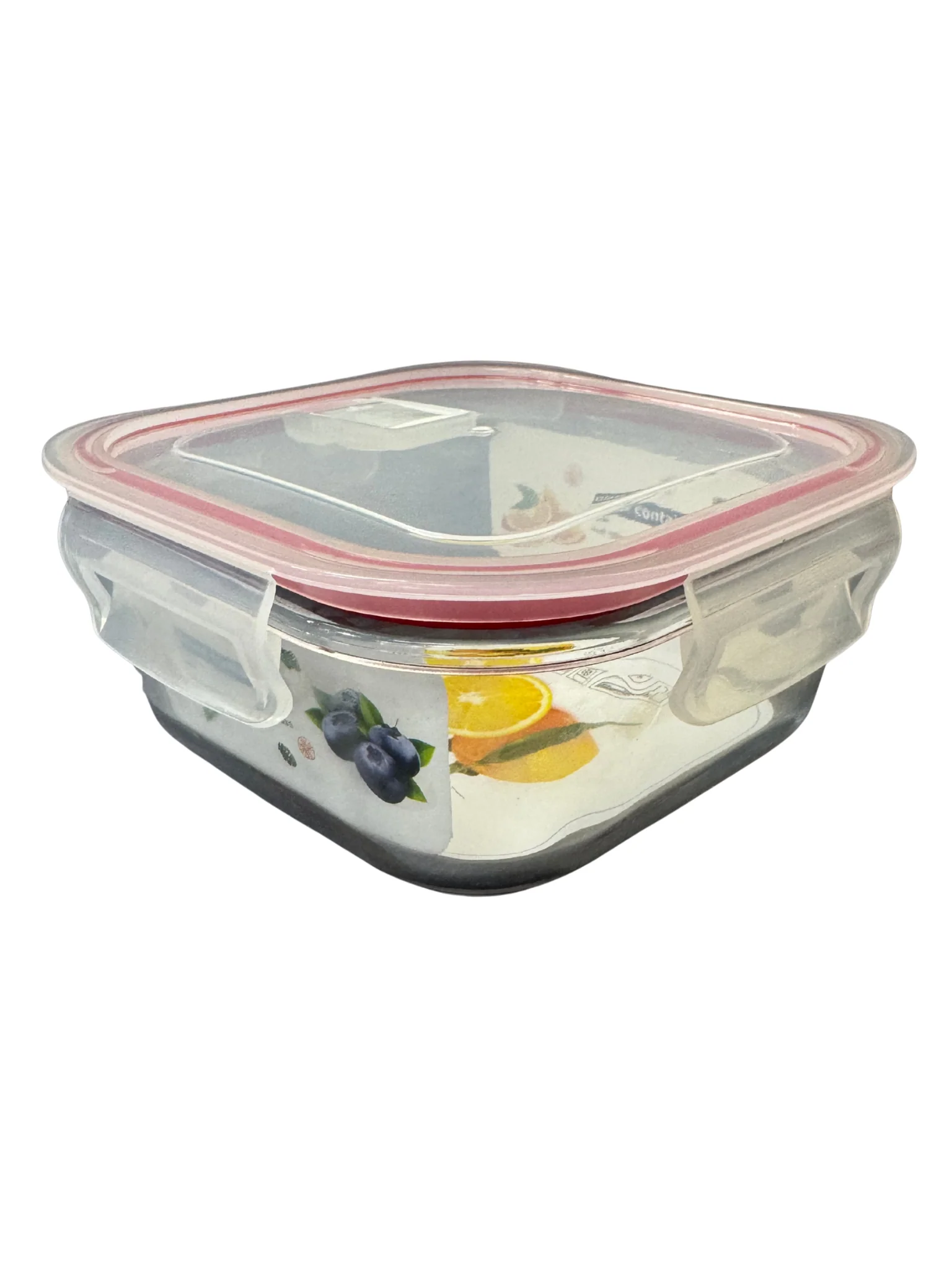 Envase de Vidrio con Tapa 800ml 16767-19-1 Lonche. Lonchera. Vasija.