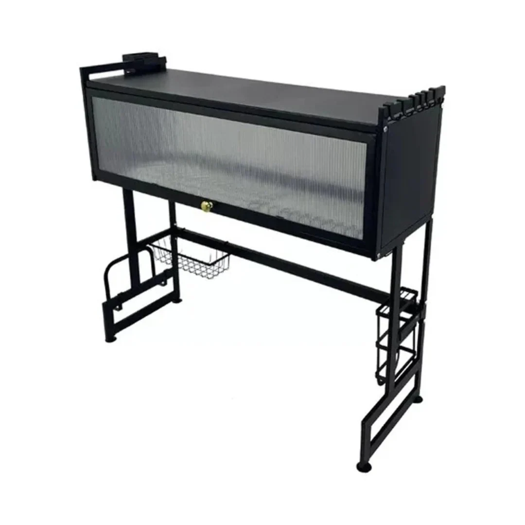 Escurridor con Gavetero Sobre Fregador Doble Tina 80x94cm HW-85000 - Image 5