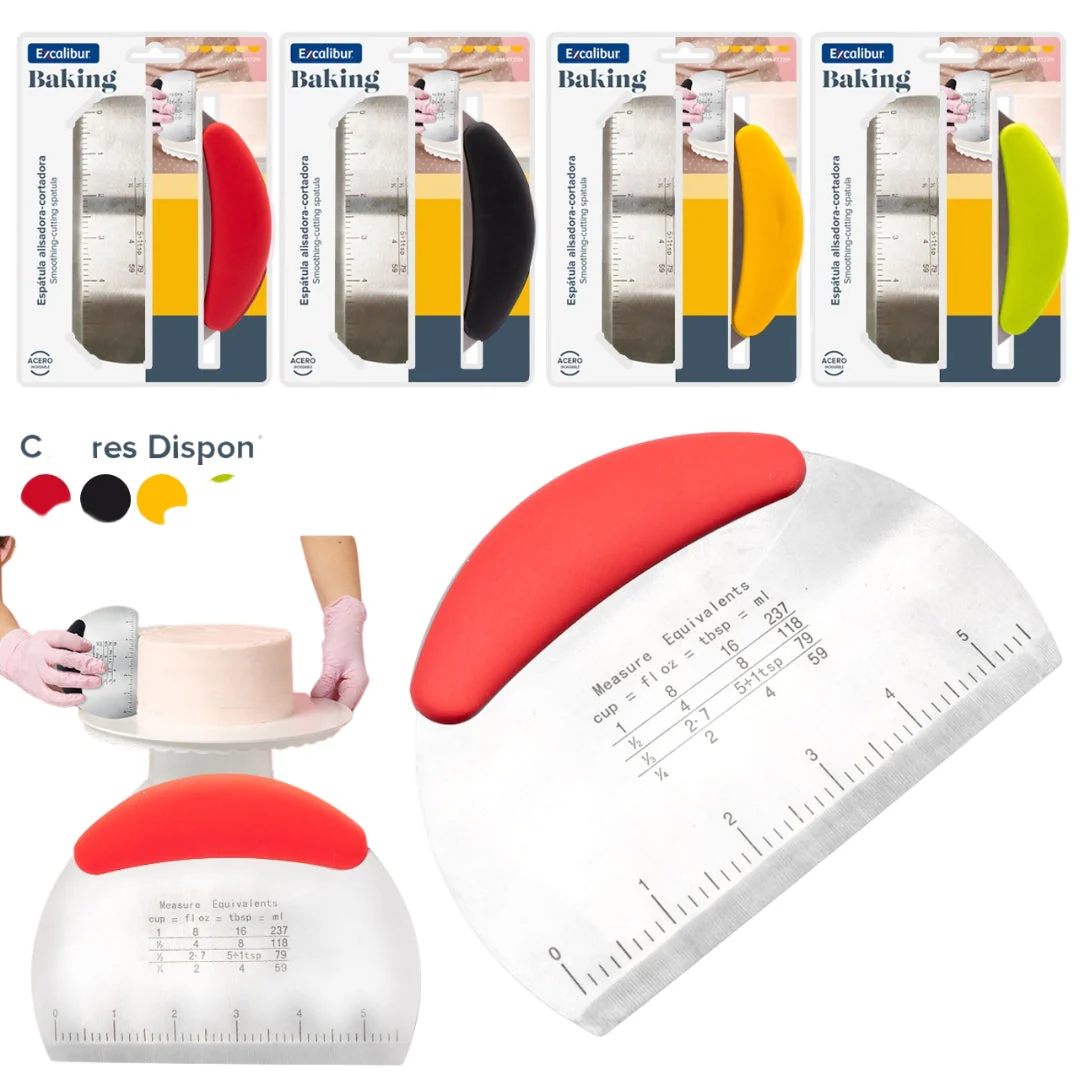 Espátula Alisadora Cortadora de Acero Inoxidable Excalibur EX-M16-KT2201