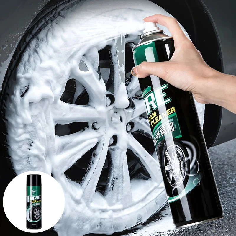 Espuma Limpiadora Para Llantas 600ML. (Unidad) Limpiador De Neumáticos En Spray Aerosol. AB1141